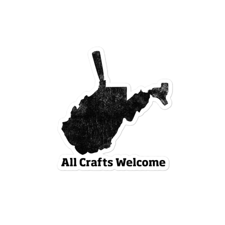 West Beerginia Tap sticker