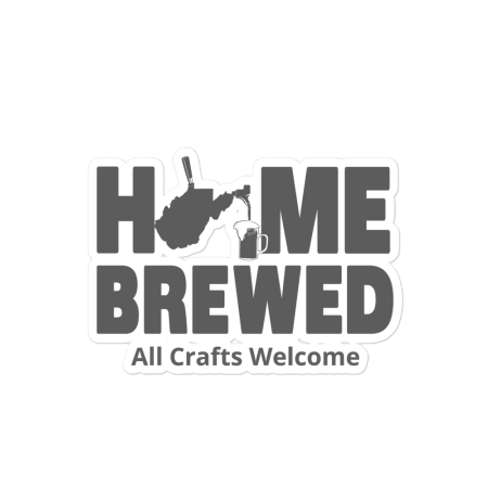 WV Home Brewed sticker